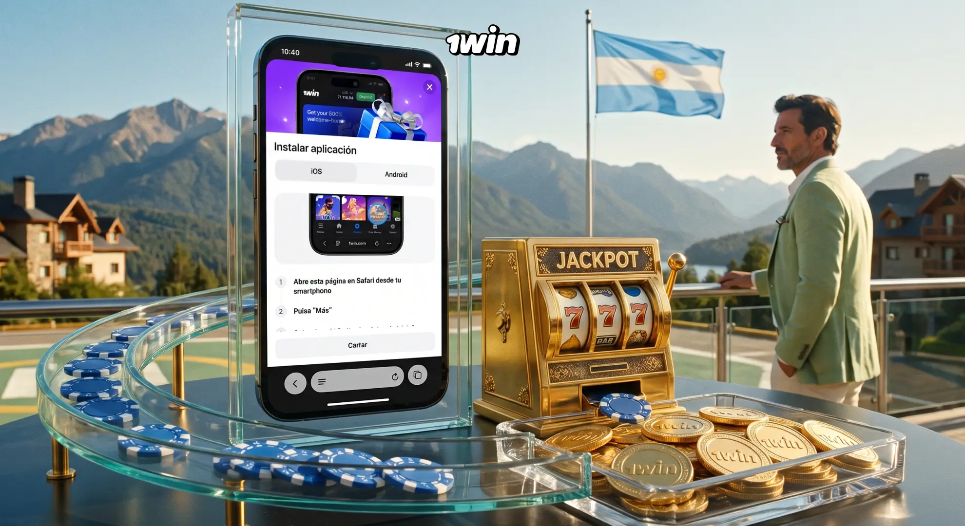 Descargar la app de 1win en Argentina